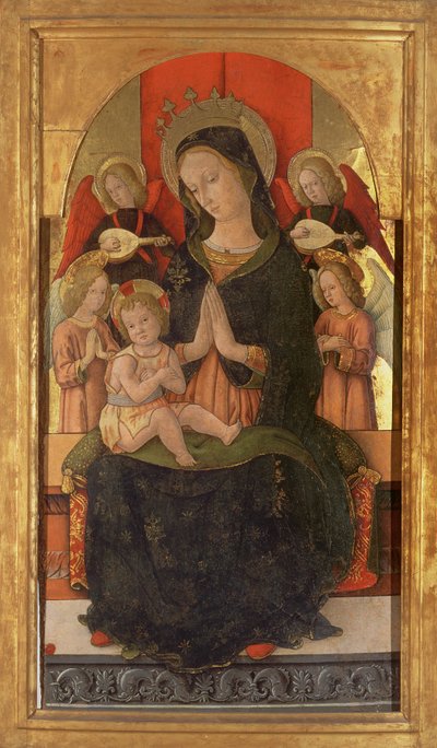 Madonna con Bambino e angeli da Pietro Alemanny